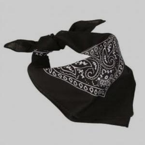 Bandana personnaliser Logo imprimé de haute qualité à la main carré écharpe coton chapeaux mode autres écharpes - Product Image 3