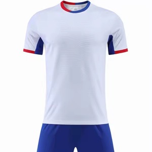 ชุดเสื้อฟุตบอลคอกลมสำหรับผู้ชายสไตล์ร้อนแรงพร้อมเทคนิคการตัดแบบอัตโนมัติ - Product Image 1