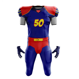 Moisture Wicking Training Sportwear Uniform Sets Quick Dry Customized Design Lightweight American Football Uniforms - Product Image 6