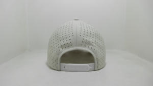 Gorras de béisbol de alta calidad Logotipo bordado personalizado Agujeros de corte láser 2D Estilo deportivo Sombreros de béisbol Golf ajustable - Product Image 4