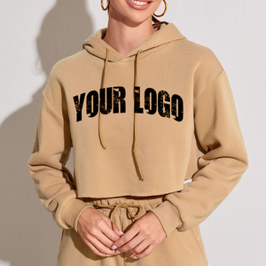 Sudadera con capucha de manga larga de algodón puro para mujer, sudadera suave para la temporada de invierno para descansar diariamente o ropa de calle - Product Image 4