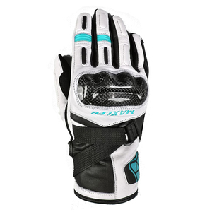 Winter Summer Half Finger Waterproof Leather Motorbike Racing <b>Gloves</b> Durable Comfort Protection - Product Image 2