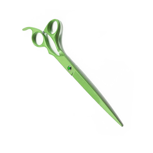 ที่ดีที่สุดคุณภาพสัตว์เลี้ยงกรูมมิ่งตรงกรรไกรสีเขียวเคลือบสัตว์เลี้ยงกรรไกรตัดผมกรูมมิ่งกรรไกรด้วยส่วนที่เหลือนิ้ว - Product Image 5