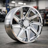 Jantes en alliage d'aluminium chromé forgées neuves pour tout-terrain Leopard CT5/CT7 et Baorui 18 pouces