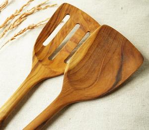 Excellent Quality <b>Wooden</b> <b>Spatula</b> Wood Flat Spoons and <b>Spatula</b> Cooking Utensil Set Of 2-Pcs for Kitchen Use <b>Spatula</b> for Cooking - Product Image 6