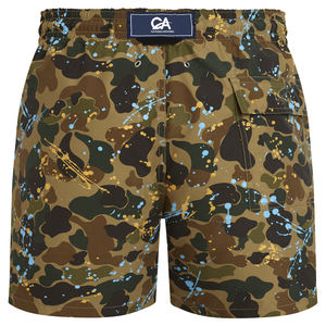 2025 diseño personalizado casual corto al por mayor cintura baja natación playa tallas grandes hombres playa pantalones cortos de verano adultos nadar corto - Product Image 4