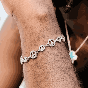 Minimalist Diamond <b>Charm</b> Tennis <b>Bracelet</b> Gold Hip Hop Style <b>Fine</b> Jewelry Gift - Product Image 6