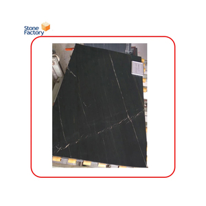 Piedra de mármol negro de ónix al por mayor, azulejo marino único de gran calidad, suelo de losa, cocina, Villa, técnica Natural pulida, precio bajo - Product Image 1