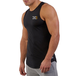 Camisetas sin mangas para hombre más vendidas, ropa deportiva sin mangas con cuello redondo personalizada, transpirable, que absorbe la humedad, anticontracción, 100% poliéster Regular - Product Image 5
