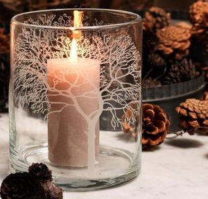 Candelabro decorativo de cera de vidrio transparente, decoración festiva para fiesta de boda, nuevo diseño, venta al por mayor - Product Image 2