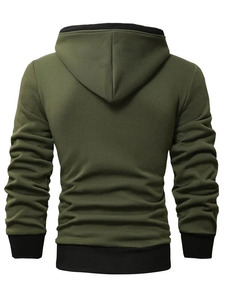 Sweat-shirts ajustés de haute qualité pour hommes, toutes tailles, polyester/coton, style uni, sweat-shirt vierge, motif en molleton, vente en gros de sweat-shirts pour hommes - Product Image 2