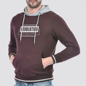 Sudadera con Capucha de Invierno para Hombre, 100% Algodón Ecológico de Buena Calidad, Diseño Moderno de Fábrica, Estilo Urbano Clásico - Product Image 3