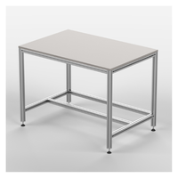 Banc de travail en aluminium robuste série 6000 pour portes et fenêtres avec tolérance de 1 % et service de découpe CNC tempérage T3-T8