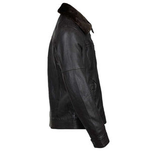 Chaqueta de Invierno para Hombre 2025, Diseño de Primera Calidad, con Capucha y Revestimiento de Cuero, Logotipo Personalizado, Resistente al Viento, Transpirable, Venta Directa de Fábrica - Product Image 4