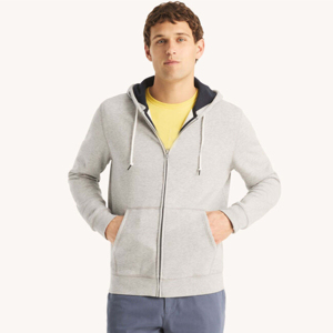 "Sweat à capuche zippé élégant et confortable pour hommes-Haute qualité, durable et parfait pour une tenue décontractée" - Product Image 1