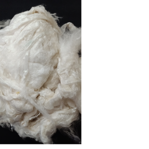 Custom Made Natural 100% Mulberry Silk Web Made From 100% Silk Fiber Ideal for Textile Artists for Dyeing and Shipping - Product Image 1