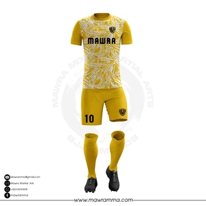 Option 1 : Uniformes de football personnalisés pour hommes, ensembles sportifs professionnels pour équipes, avec une concentration sur la performance professionnelle et la gestion de l'humidité. - Product Image 5
