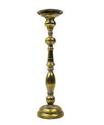 Exclusive Metal <b>Candle</b> <b>Holder</b> with Textured Surface Sturdy Base for Indoor <b>Outdoor</b> for Home Christmas Easter Decorations Events - Product Image 3