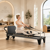Machine de Pilates Reformer Multifonctionnelle Ajustable en Aluminium PUREFLEX – Lit Commercial Premium pour Entraînement du Core – Équipement de Pilates pour Studio et Gym