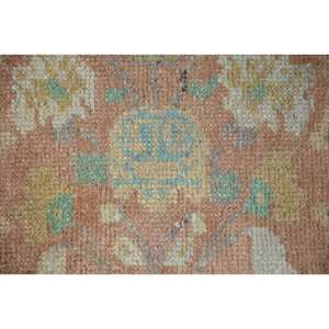 Classic Green Beige 1.8 X 3.1ft Wool Rug <b>Turkish</b> Aubusson Design Living Room <b>Carpet</b> Patchwork Latex for Hallway Bedroom Use - Product Image 5