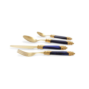Juego de cubiertos de metal de oro rosa al por mayor, suministros de cocina hechos en la India al precio más bajo para uso en fiestas - Product Image 2