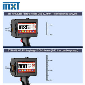 Handheld-Drucker mit 4,3-Zoll-Touchscreen-Druck Barcode-Logo Datum In sich geschlossene tragbare Tinten strahl drucker pistole in globaler Sprache - Product Image 4