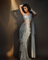 Saree indien de qualité supérieure Look élégant Party Wear Saree au prix de gros exportateur et fabricant de l'Inde
