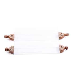 Luxury Souk Style Wooden Serving Tray with Mother of Pearl Pattern Industrial Design Ramadan & Diwali Occasion - Product Image 3