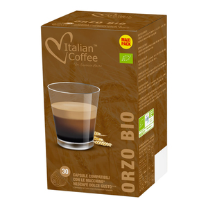 30 Cápsulas de Café Italiano de Cebada Orgánica compatibles con Nescaf Dolce Gusto* - Product Image 1