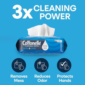 Lingettes humides Cottonelle Fresh Care, lingettes hygiéniques jetables - Product Image 5