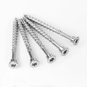Vis à bois en acier inoxydable Mex-Flat C1 5x60mm métrique pour la construction de terrasses et de meubles Tailles personnalisables - Product Image 4