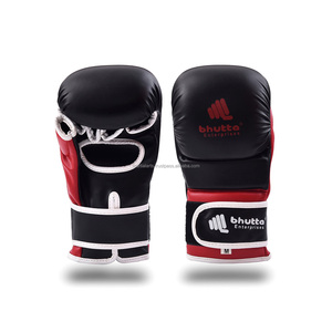 Gants de MMA en cuir légers de 16 oz pour adultes, personnalisés pour le Sanda, la lutte et l'entraînement pratique au Muay Thai - Product Image 5