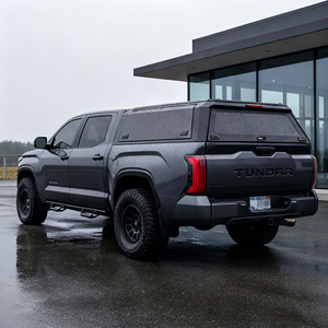 Cubierta Rígida Multifuncional Impermeable de Aluminio para Camioneta Toyota TUNDRA 5.5FT con Puerta Trasera con Cerradura - Product Image 1