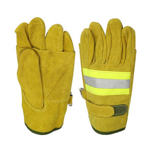Gants de pompier en cuir de nouvelle arrivée Protection des mains ignifuge avec service OEM de fabrication exceptionnel disponible - Product Image 1