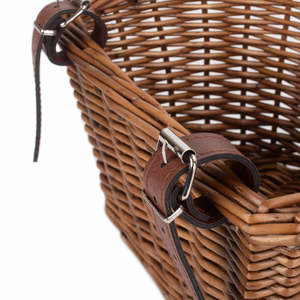 Cesta de mimbre bicicleta de acero y plástico para niños - Product Image 2