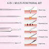 Wholesale Essential Stainless Steel Hand-Held Skin Care Kit Face Targeted Pimple Extractor and <b>Blackhead</b>/Whitehead <b>Remover</b> - Product Image 3