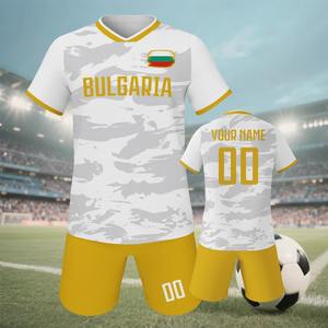 Grande demande Maillot de football imprimé numérique avec logo personnalisé pour enfants Prix de gros OEM Service Kids Soccer Wear Uniformes - Product Image 4