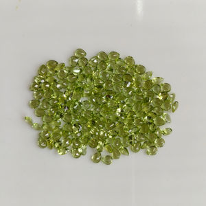 Peridoto Verde Natural 5x4MM Corte Pera, Gemas Sueltas de la Mejor Calidad, Gemas de Montaña Roja Certificadas para Joyería - Product Image 2