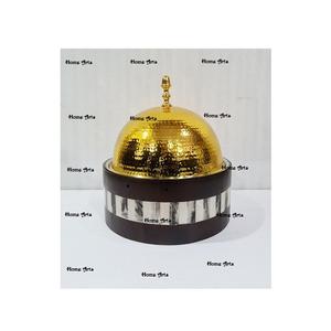 Cazuela de madera con trabajo de nácar, forma redonda de la más alta calidad, olla caliente para servir alimentos, superventas - Product Image 2