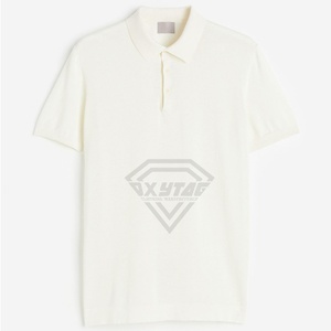 Polo con dobladillo curvo de estilo clásico para hombre, camiseta ligera de secado rápido para golf y tenis, camiseta Polo de talla grande disponible - Product Image 6