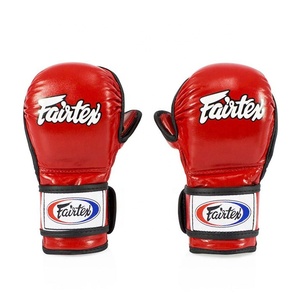Guantes de Boxeo Fairtex Hechos a Medida en Cuero Genuino para Sparring, Grappling y Entrenamiento de Boxeo, Guantes de MMA Personalizados en Cuero Genuino - Product Image 3