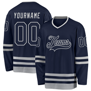Venta caliente Premium 100% Poliéster Equipo de Hockey Sobre Hielo Uniformes Logotipo Personalizado Diseño Sublimación Jerseys - Product Image 5