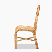 Chaise pivotante en rotin faite à la main, moderne et élégante, empilable, gain de place, capitonnée, pliable, avec housse amovible, pour intérieur/extérieur