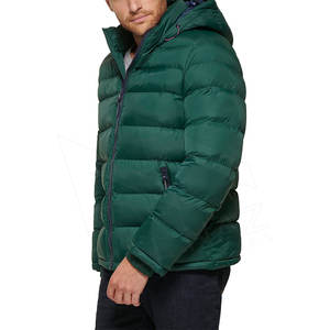 Venta al por mayor de invierno personalizado mantener caliente chaquetas de invierno de talla grande Abrigo con capucha hombres chaqueta acolchada suave chaqueta acolchada - Product Image 5