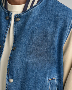 Chaqueta Universitaria de Béisbol para Hombre, Diseño Personalizado Único, Estilo Vintage, Cálida para Invierno, 100% Algodón, Venta al Por Mayor - Product Image 6