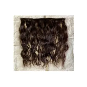 Directe Fabrikant Prijzen Clip-In Hair Extensions Natuurlijk Zwart Met Multi Size Langdurige Glans Menselijk Haar Extensie