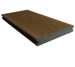 Plancher de terrasse en WPC solide, extérieur, en fibre de bois recouverte, imperméable, de haute qualité, composite, 140*22mm, antidérapant, fabriqué au Vietnam - Product Image 2