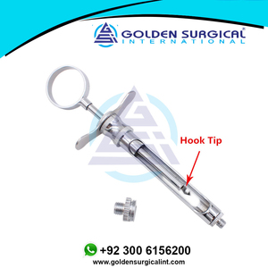 Jeringa Dental de acero inoxidable para ortodoncia, anestesia Dental, aspiración con cabeza, odontología, juego de instrumentos quirúrgicos - Product Image 5