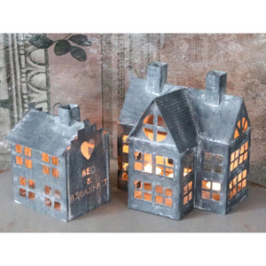 Décoration de Noël en fer galvanisé finition rose vintage, 100 pièces MOQ, écologique, taille et couleur personnalisables - Product Image 4