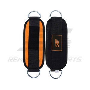 2024 néoprène rembourré gym sport cheville D anneau pour câble machines haltérophilie Gym cheville manchette Gym Fitness cheville sangles - Product Image 1